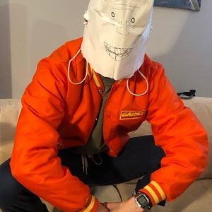 Vintage bomber / varsity jacket